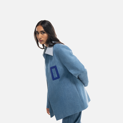 Earthscape Denim Blazer