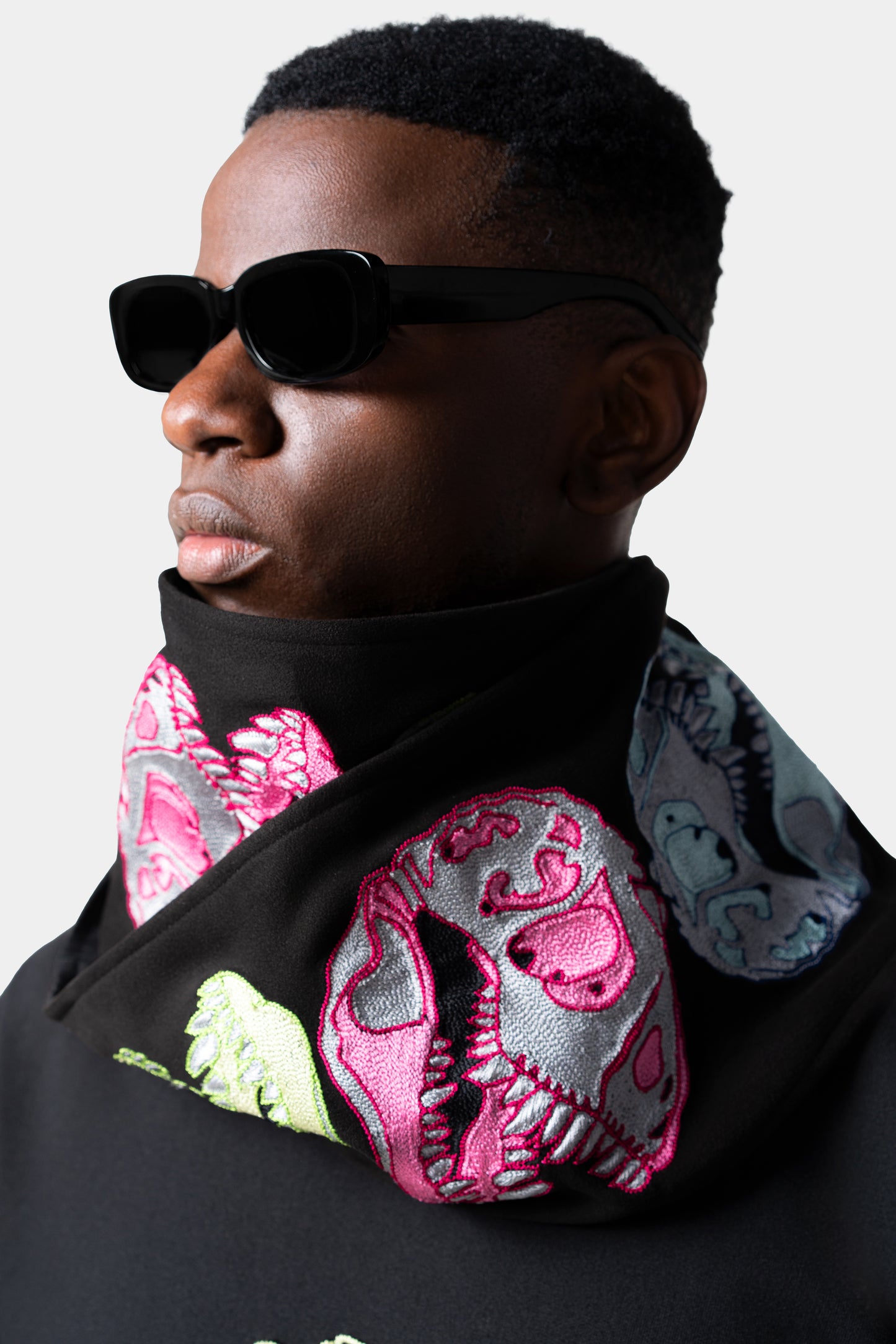 T-Rex Suede Scarf