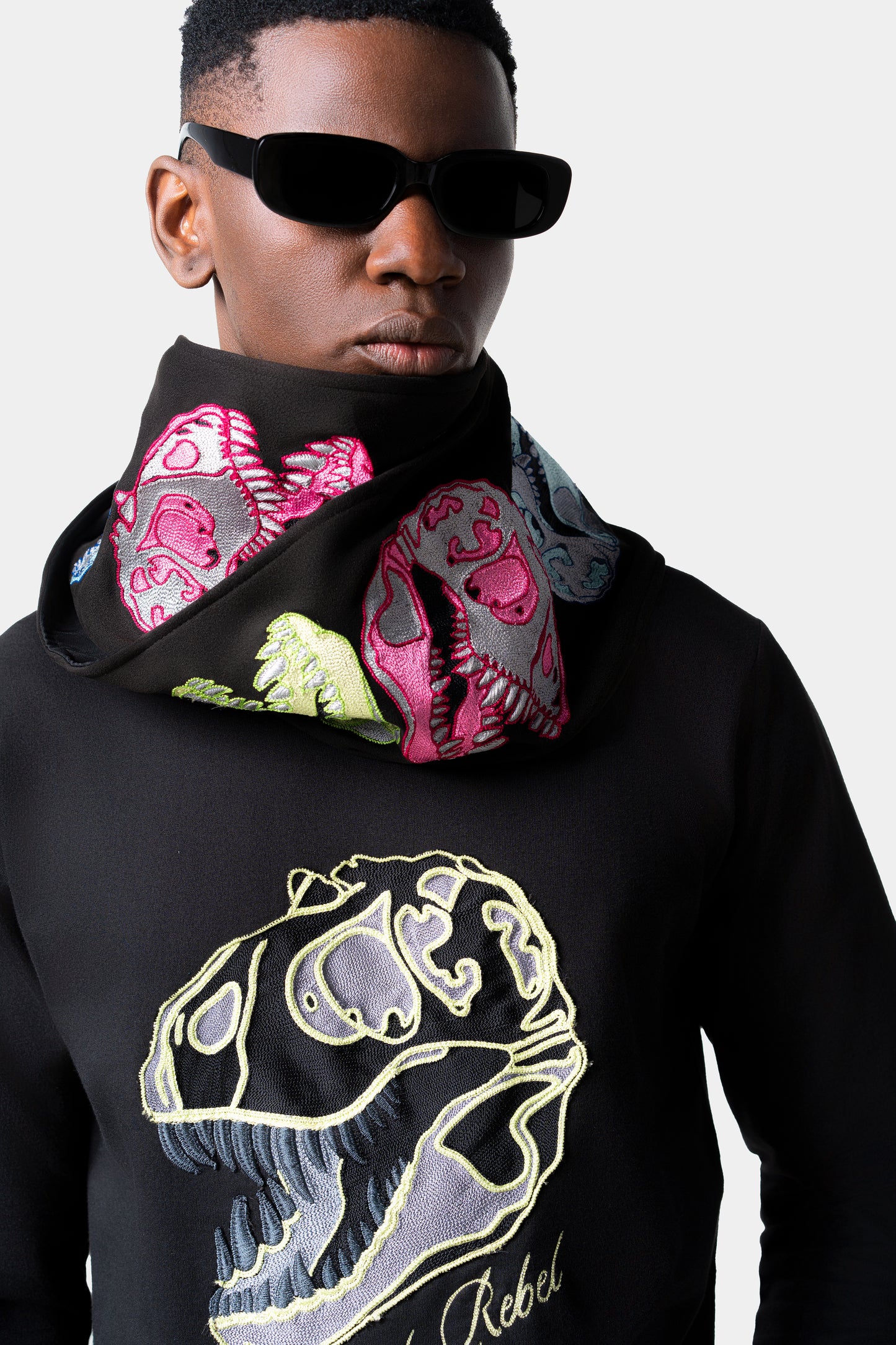 T-Rex Suede Scarf